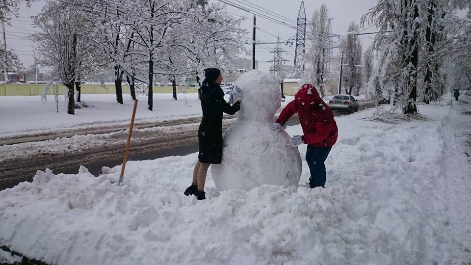 Cамый мощный снегопад по всей Украине ожидается в Днипре