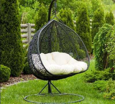 Крісло-кокон - чудовий варіант для відпочинку вдома і на подвір'ї