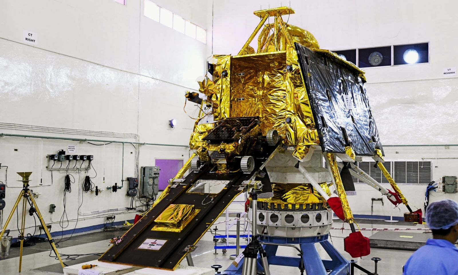 К запуску лунного посадочного модуля готовится Индия