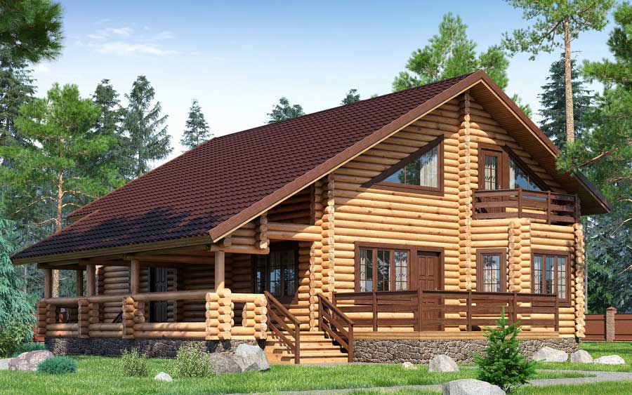 Строим деревянные дома: из бруса и бревна
